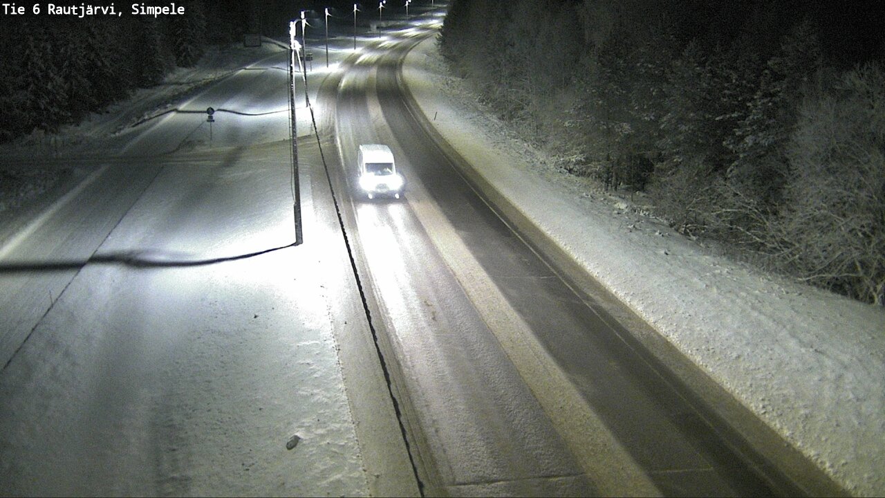 Kelikamerat Kuva Tie 6 Rautjärvi, Simpele, Rautjärvi, Etelä-Karjala