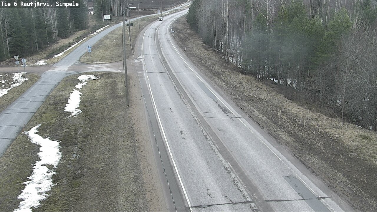 Kelikamerat Kuva Tie 6 Rautjärvi, Simpele, Rautjärvi, Etelä-Karjala