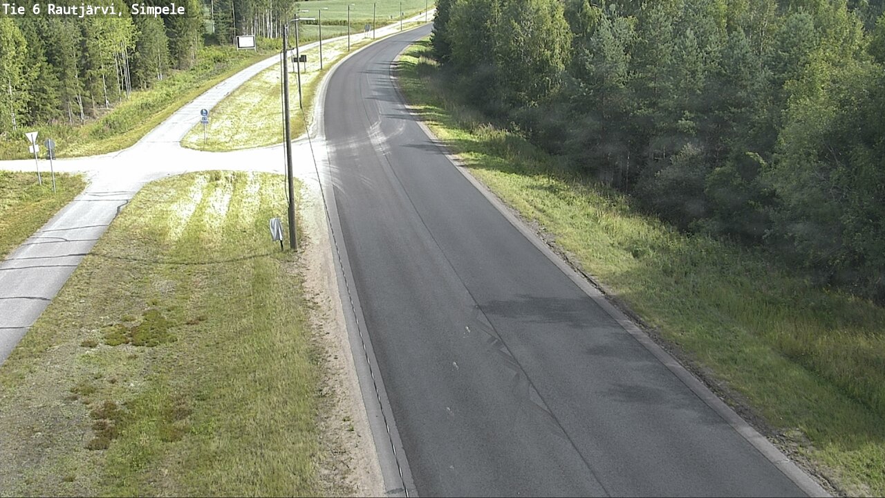 Kelikamerat Kuva Tie 6 Rautjärvi, Simpele, Rautjärvi, Etelä-Karjala
