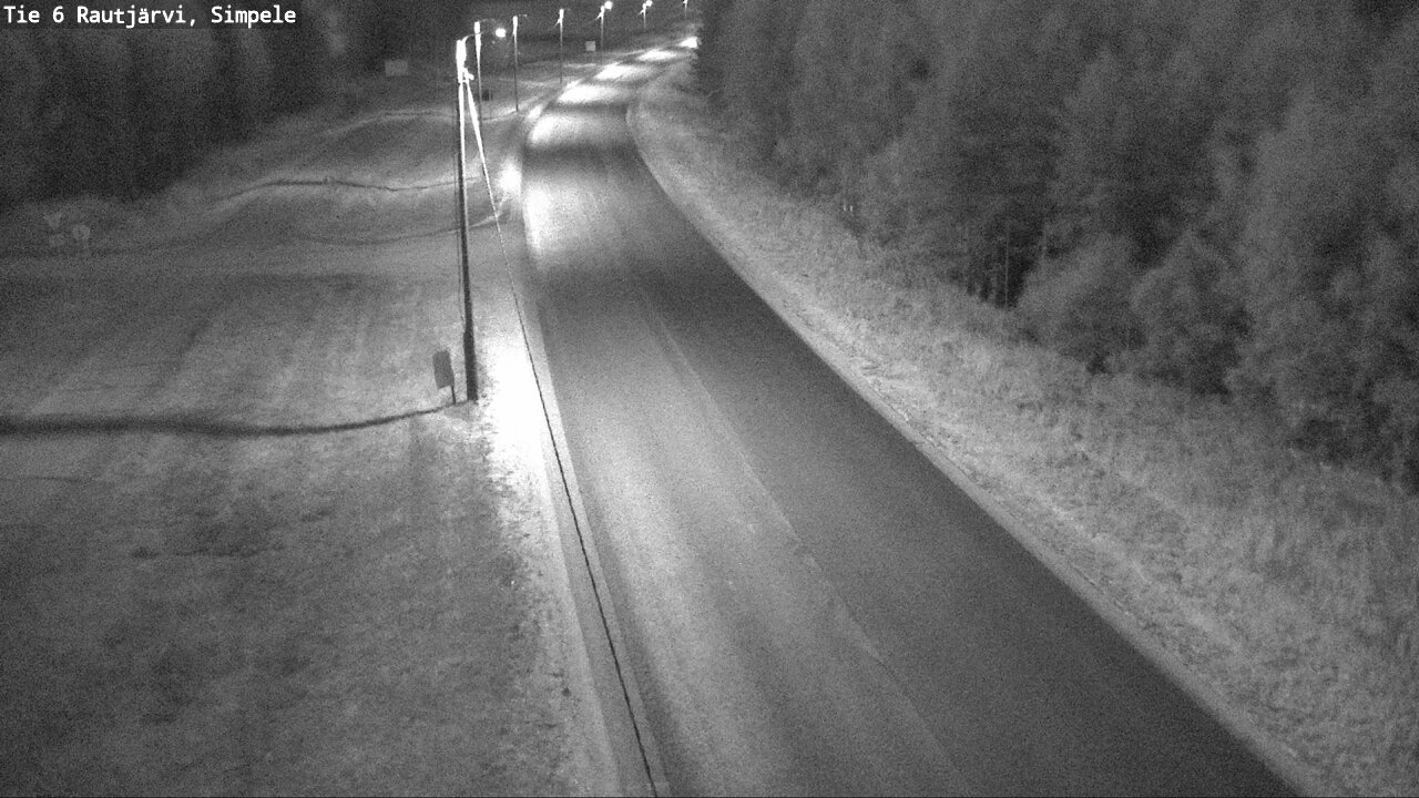 Kelikamerat Kuva Tie 6 Rautjärvi, Simpele, Rautjärvi, Etelä-Karjala