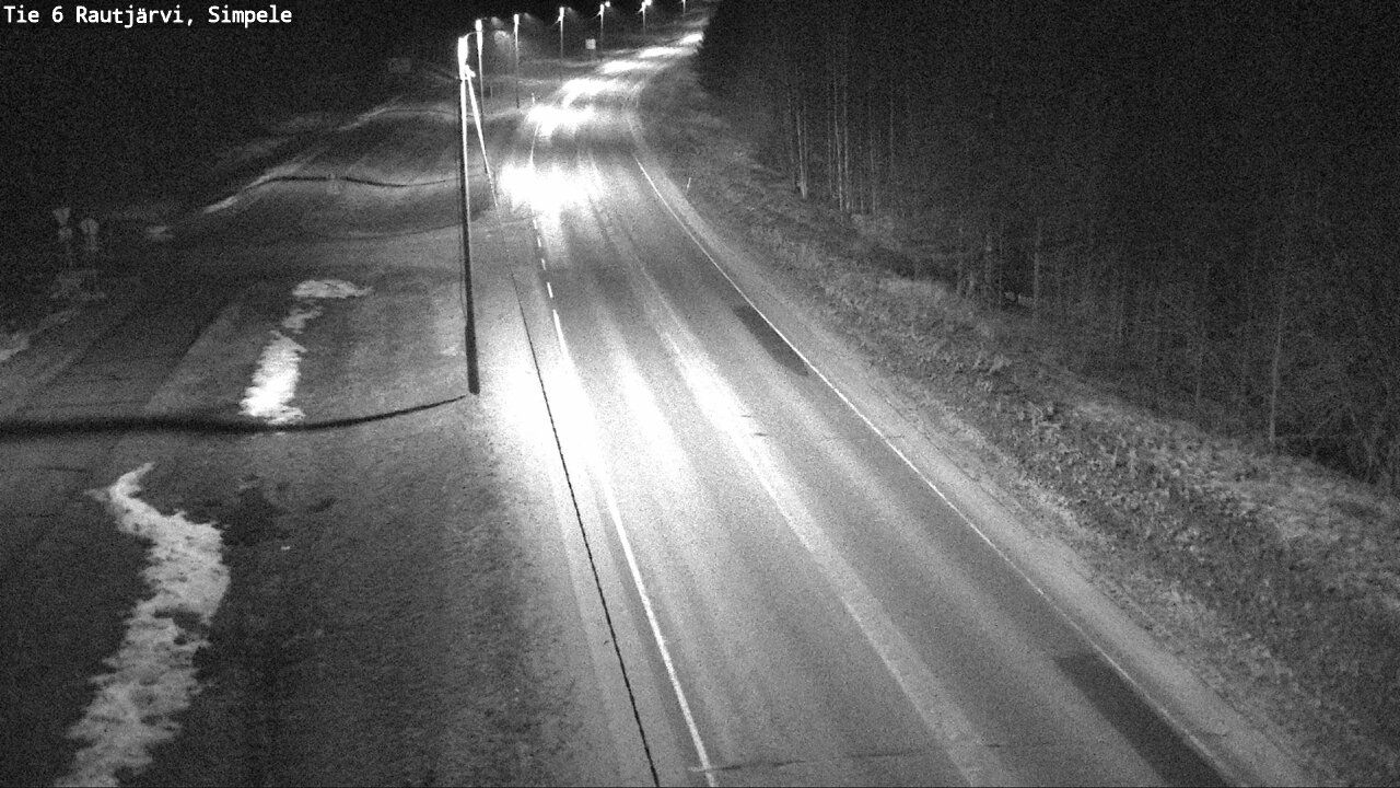 Kelikamerat Kuva Tie 6 Rautjärvi, Simpele, Rautjärvi, Etelä-Karjala