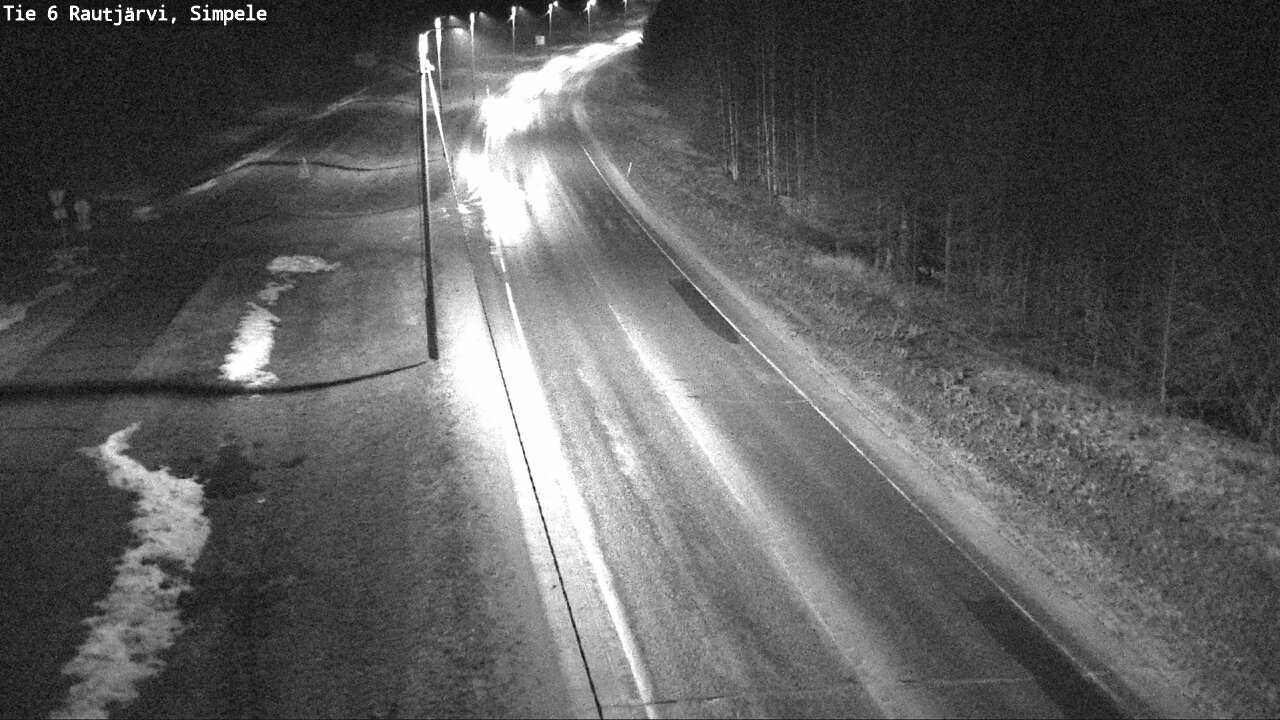 Kelikamerat Kuva Tie 6 Rautjärvi, Simpele, Rautjärvi, Etelä-Karjala