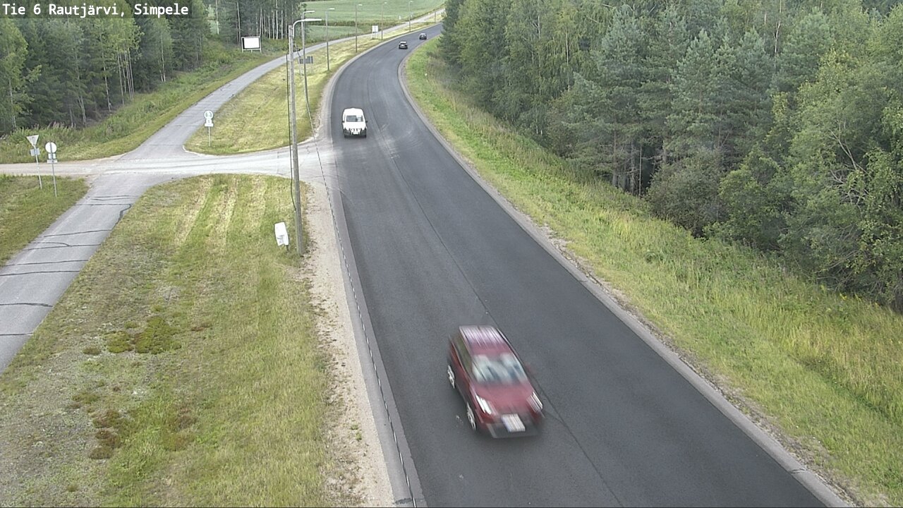 Kelikamerat Kuva Tie 6 Rautjärvi, Simpele, Rautjärvi, Etelä-Karjala