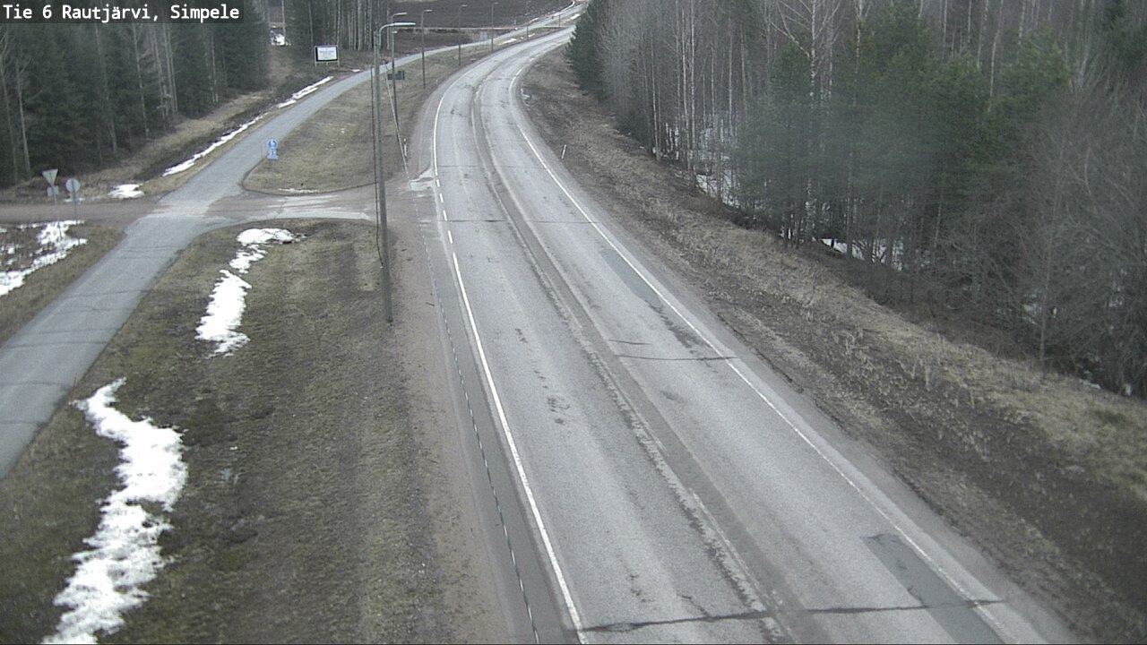 Kelikamerat Kuva Tie 6 Rautjärvi, Simpele, Rautjärvi, Etelä-Karjala