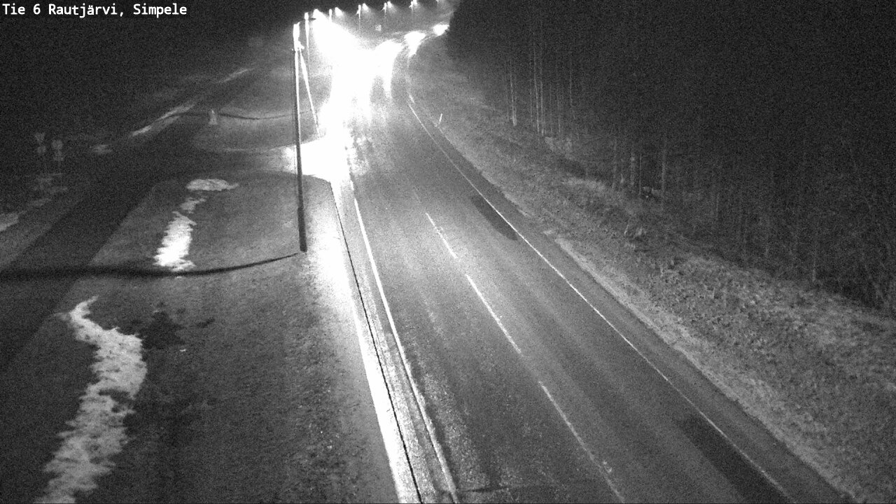 Kelikamerat Kuva Tie 6 Rautjärvi, Simpele, Rautjärvi, Etelä-Karjala
