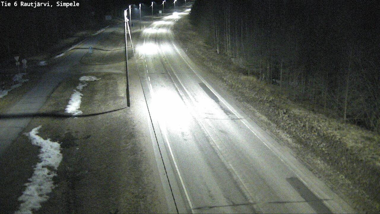 Kelikamerat Kuva Tie 6 Rautjärvi, Simpele, Rautjärvi, Etelä-Karjala