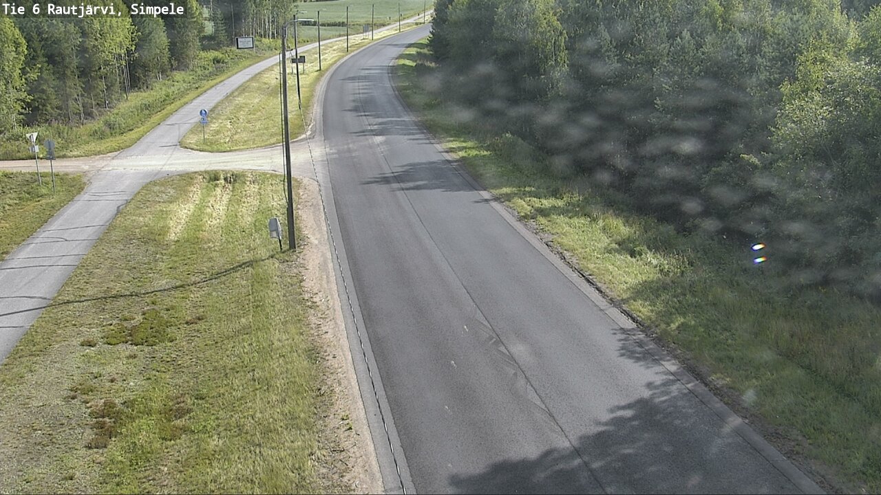 Kelikamerat Kuva Tie 6 Rautjärvi, Simpele, Rautjärvi, Etelä-Karjala