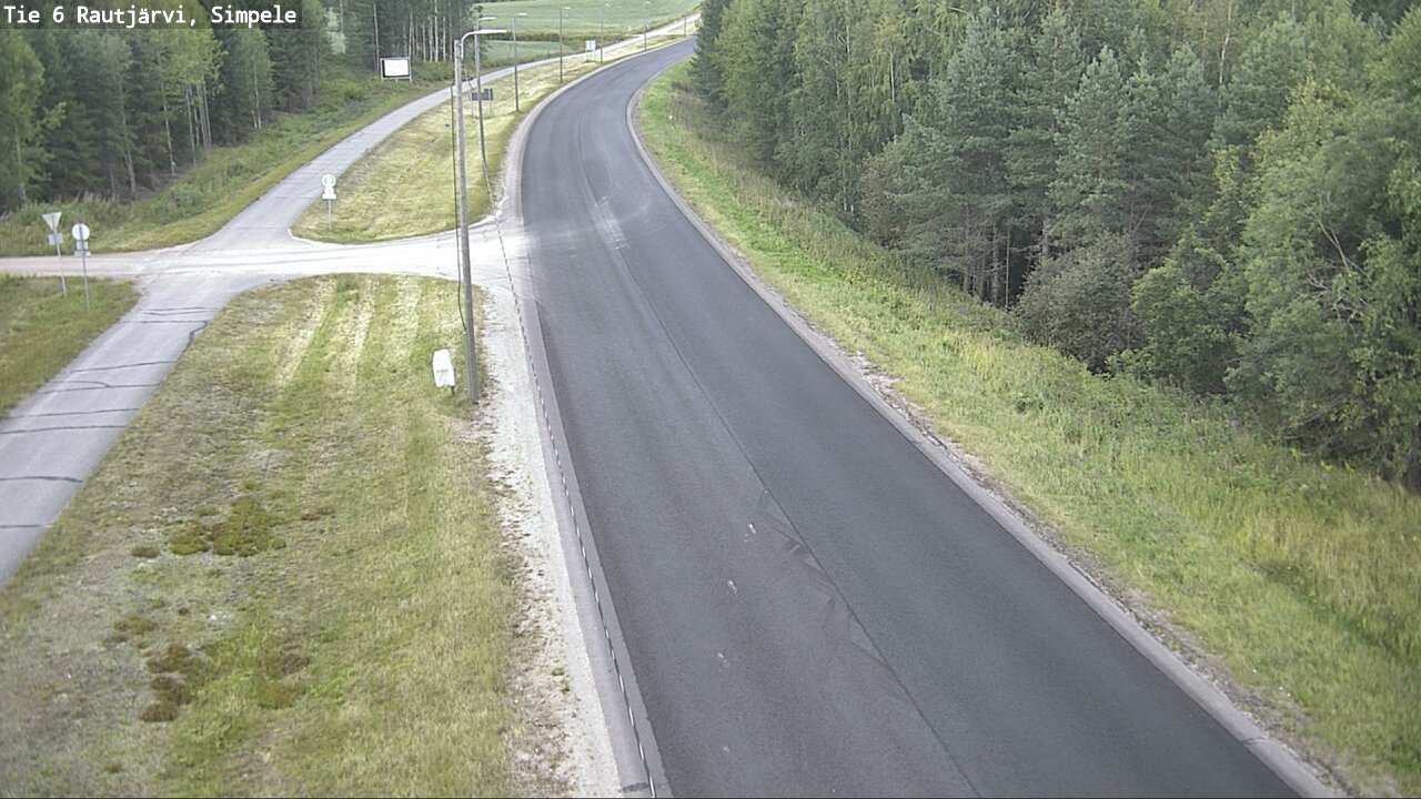 Kelikamerat Kuva Tie 6 Rautjärvi, Simpele, Rautjärvi, Etelä-Karjala