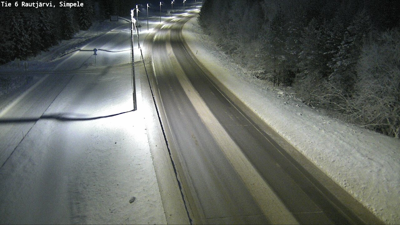 Kelikamerat Kuva Tie 6 Rautjärvi, Simpele, Rautjärvi, Etelä-Karjala
