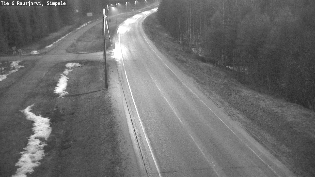Kelikamerat Kuva Tie 6 Rautjärvi, Simpele, Rautjärvi, Etelä-Karjala