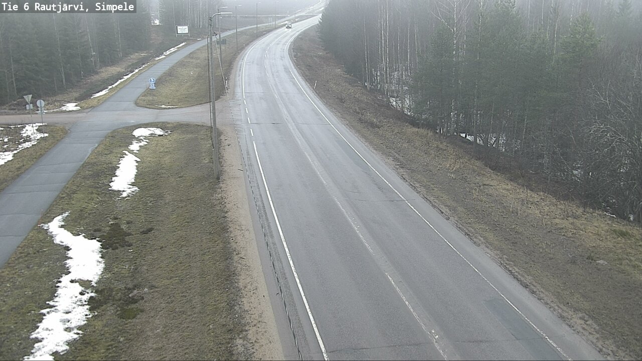 Kelikamerat Kuva Tie 6 Rautjärvi, Simpele, Rautjärvi, Etelä-Karjala
