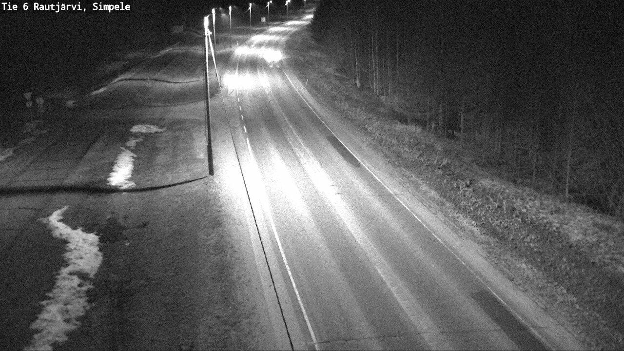 Kelikamerat Kuva Tie 6 Rautjärvi, Simpele, Rautjärvi, Etelä-Karjala