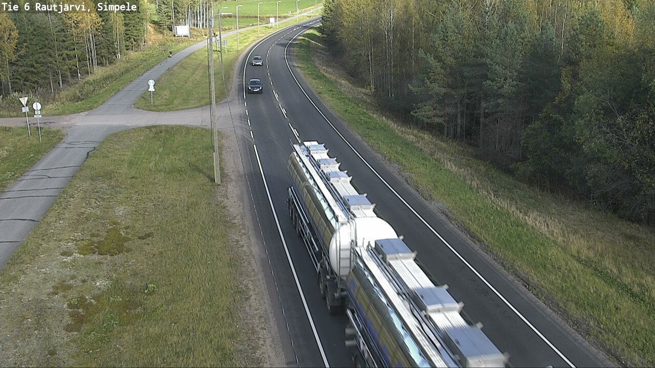 Kelikamerat Kuva Tie 6 Rautjärvi, Simpele, Rautjärvi, Etelä-Karjala
