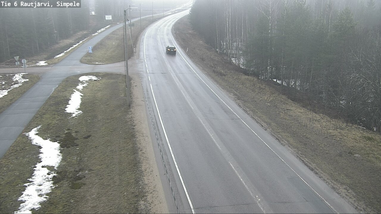 Kelikamerat Kuva Tie 6 Rautjärvi, Simpele, Rautjärvi, Etelä-Karjala