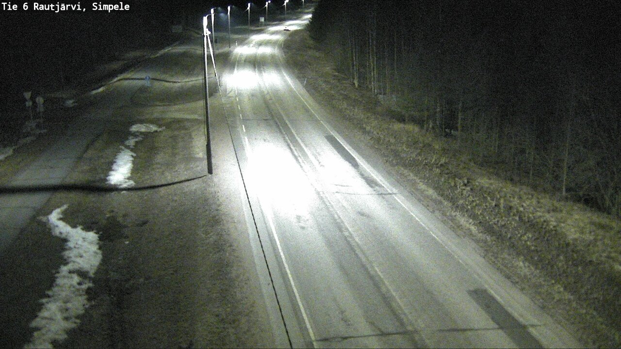 Kelikamerat Kuva Tie 6 Rautjärvi, Simpele, Rautjärvi, Etelä-Karjala