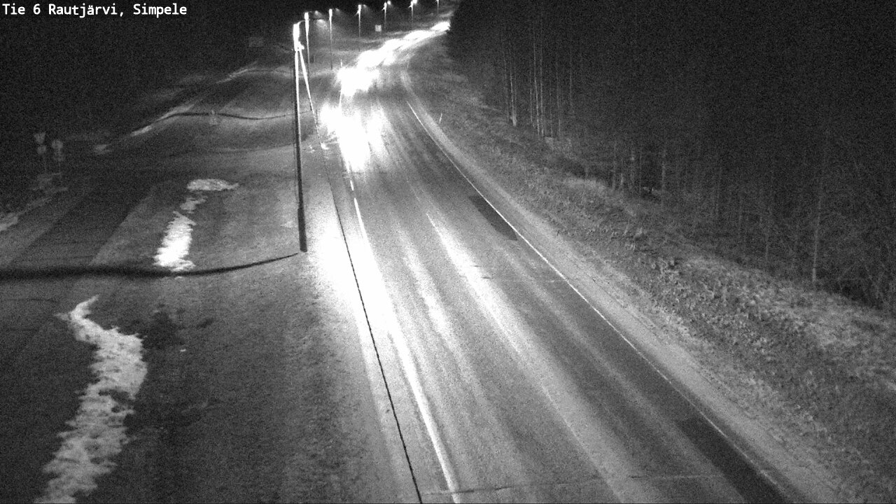 Kelikamerat Kuva Tie 6 Rautjärvi, Simpele, Rautjärvi, Etelä-Karjala