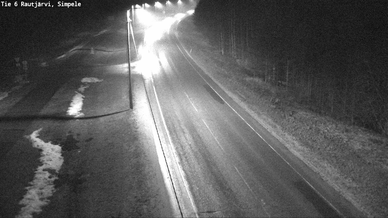 Kelikamerat Kuva Tie 6 Rautjärvi, Simpele, Rautjärvi, Etelä-Karjala