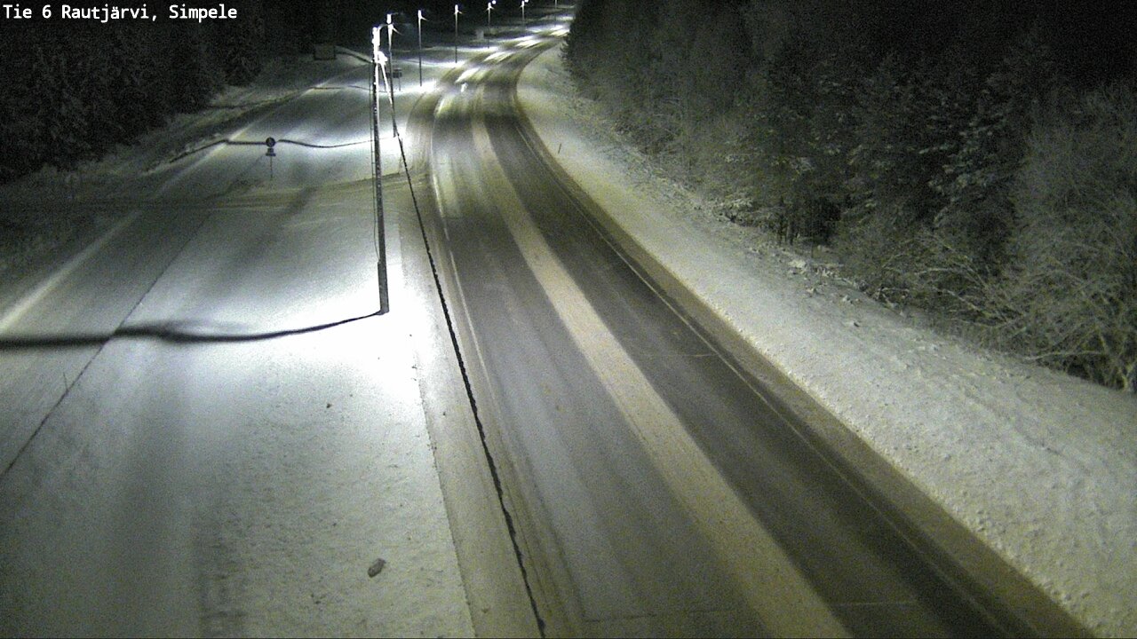 Kelikamerat Kuva Tie 6 Rautjärvi, Simpele, Rautjärvi, Etelä-Karjala