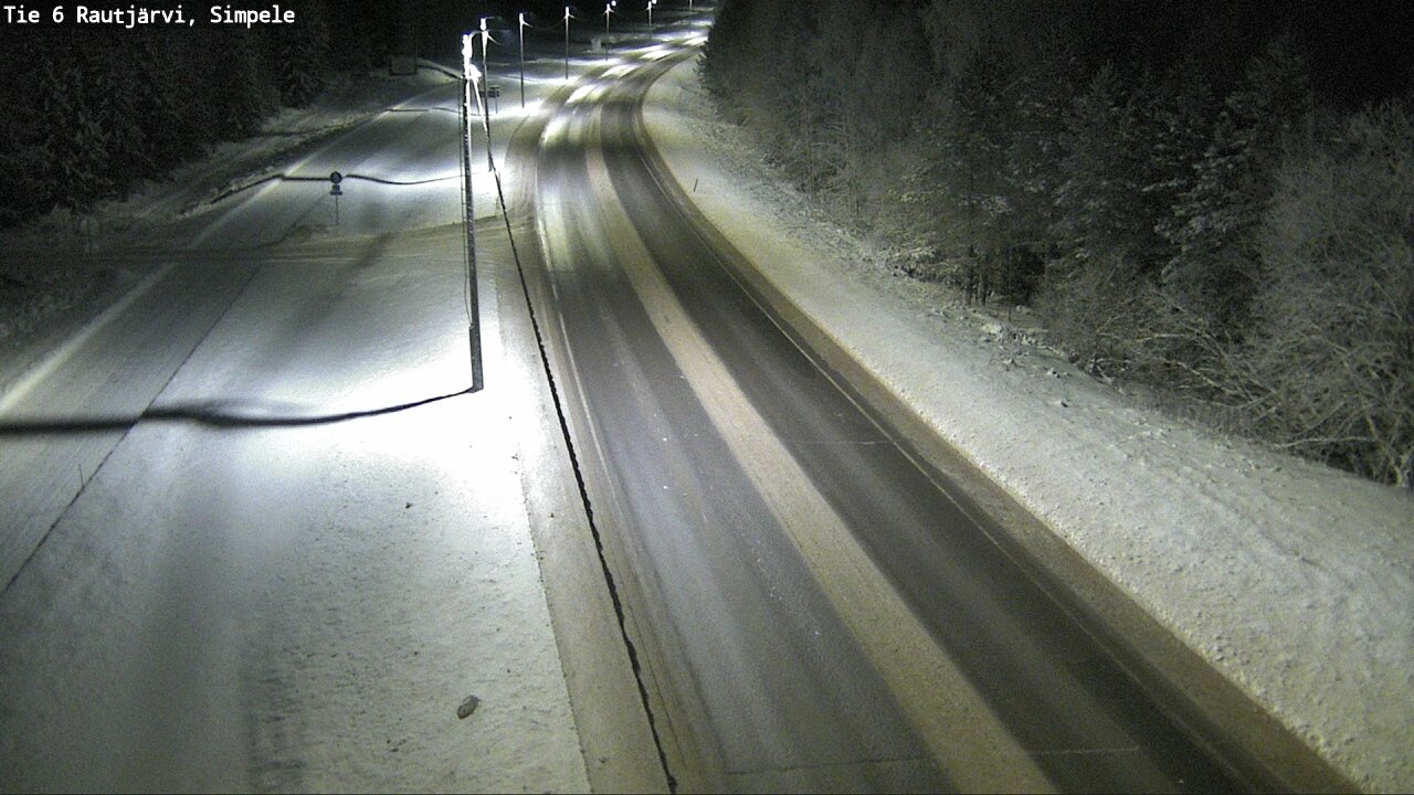 Kelikamerat Kuva Tie 6 Rautjärvi, Simpele, Rautjärvi, Etelä-Karjala