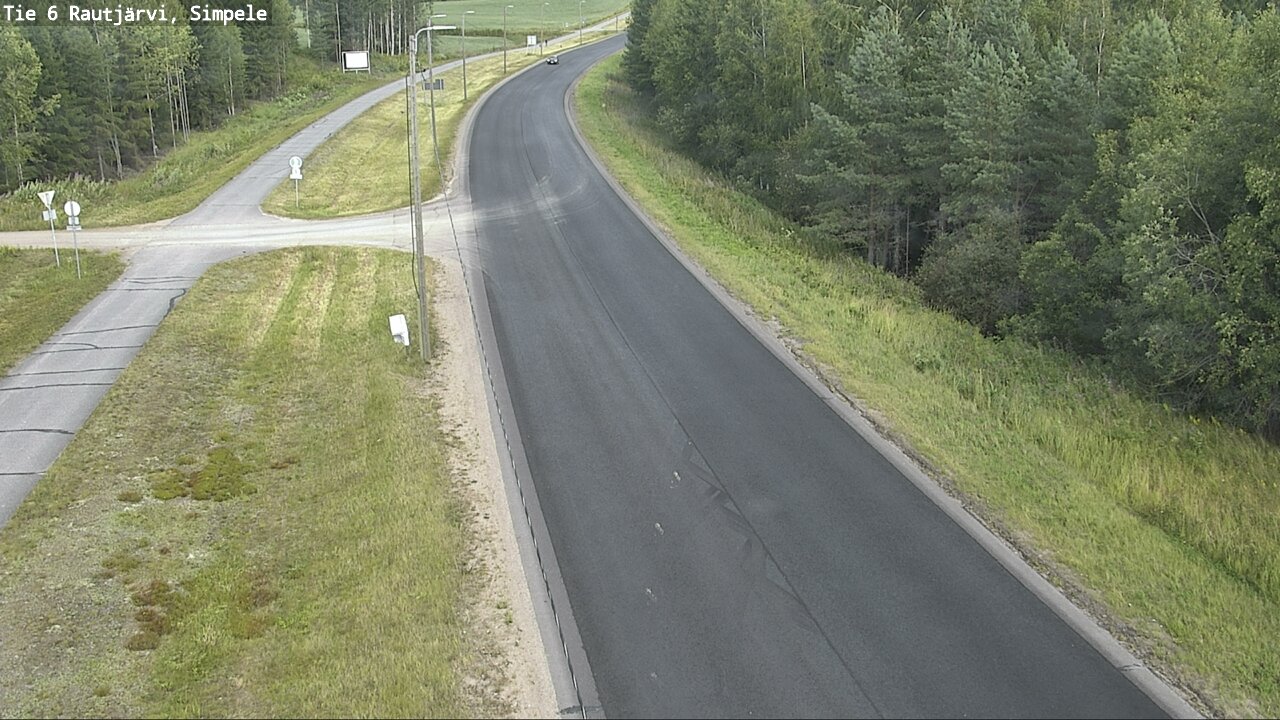 Kelikamerat Kuva Tie 6 Rautjärvi, Simpele, Rautjärvi, Etelä-Karjala