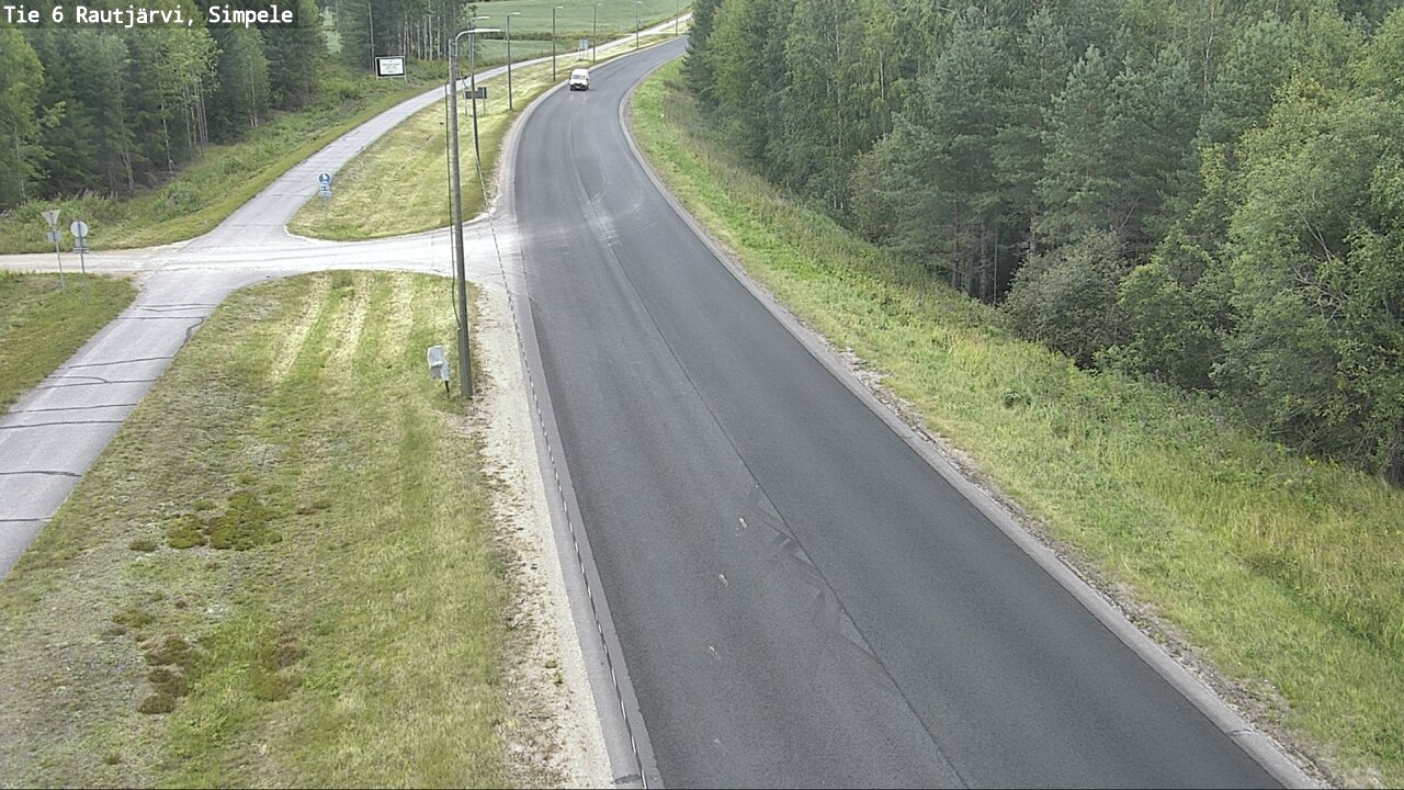 Kelikamerat Kuva Tie 6 Rautjärvi, Simpele, Rautjärvi, Etelä-Karjala