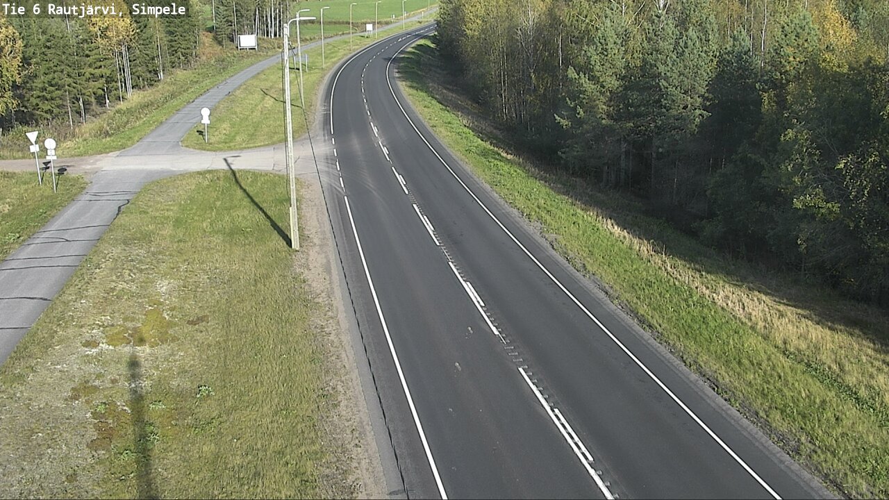 Kelikamerat Kuva Tie 6 Rautjärvi, Simpele, Rautjärvi, Etelä-Karjala