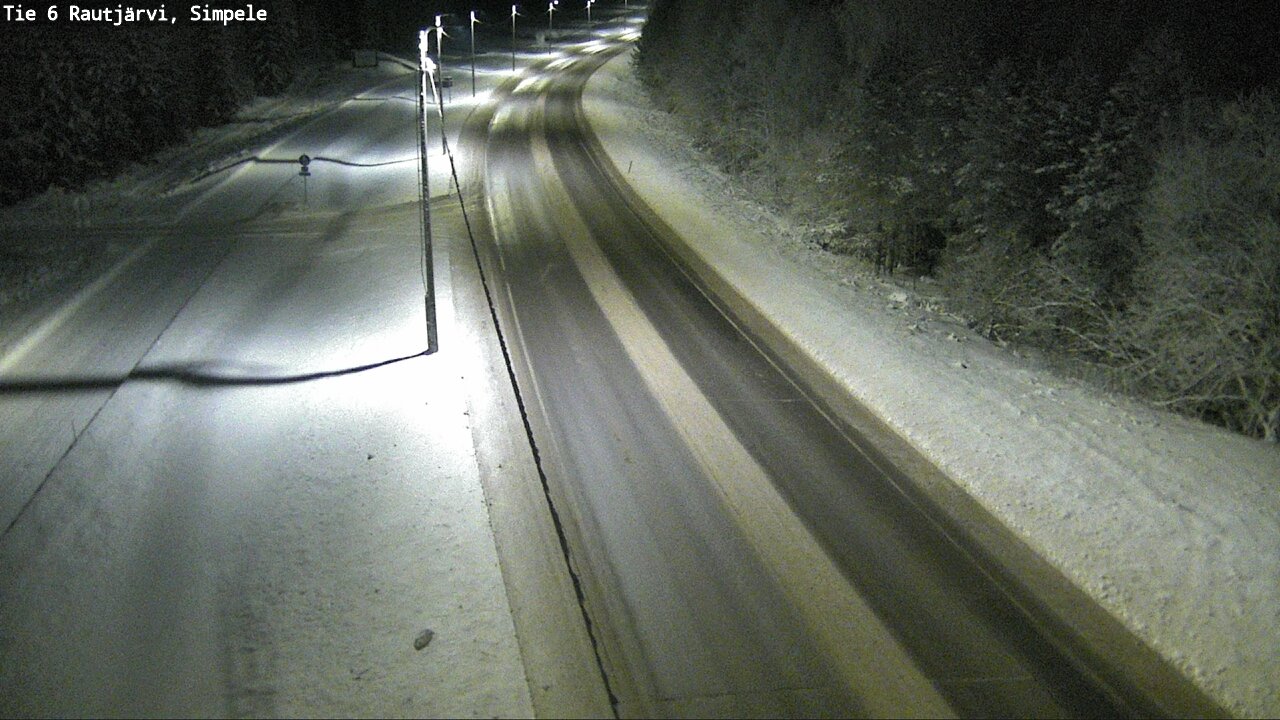 Kelikamerat Kuva Tie 6 Rautjärvi, Simpele, Rautjärvi, Etelä-Karjala