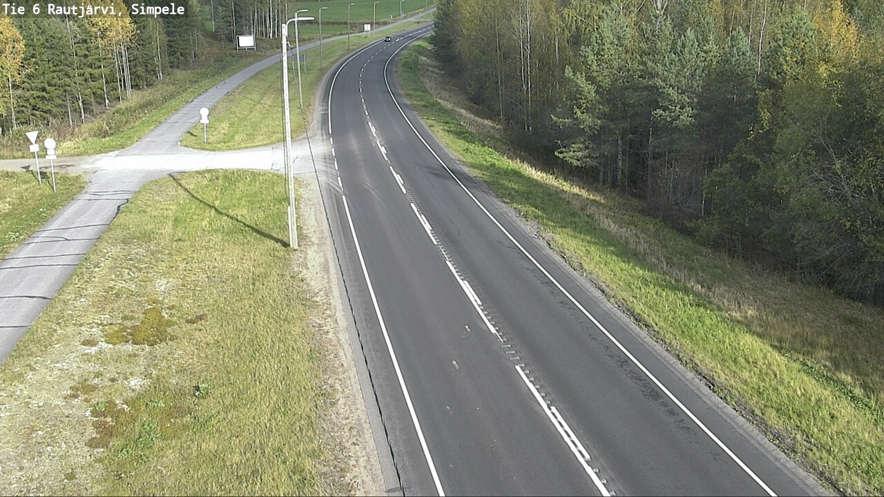 Kelikamerat Kuva Tie 6 Rautjärvi, Simpele, Rautjärvi, Etelä-Karjala
