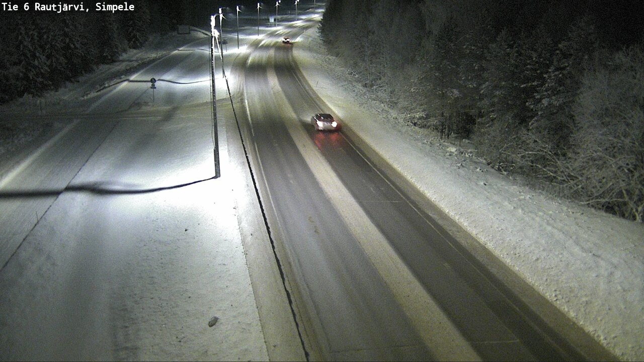 Kelikamerat Kuva Tie 6 Rautjärvi, Simpele, Rautjärvi, Etelä-Karjala