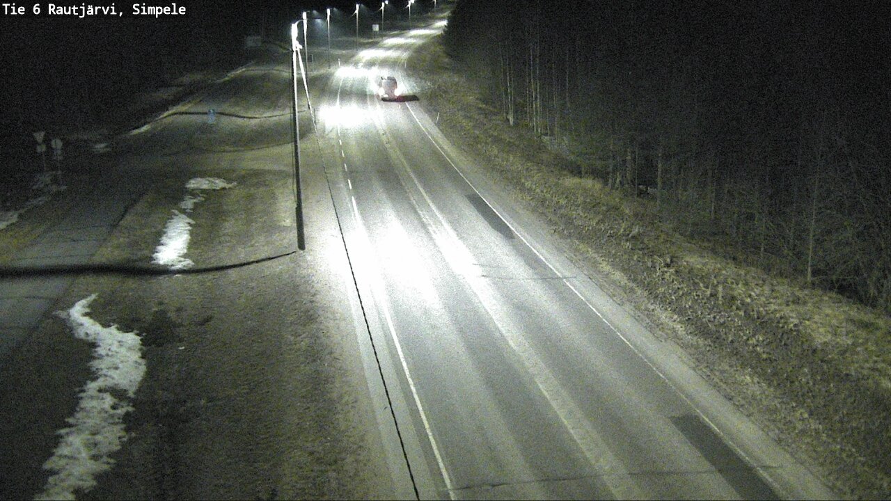 Kelikamerat Kuva Tie 6 Rautjärvi, Simpele, Rautjärvi, Etelä-Karjala