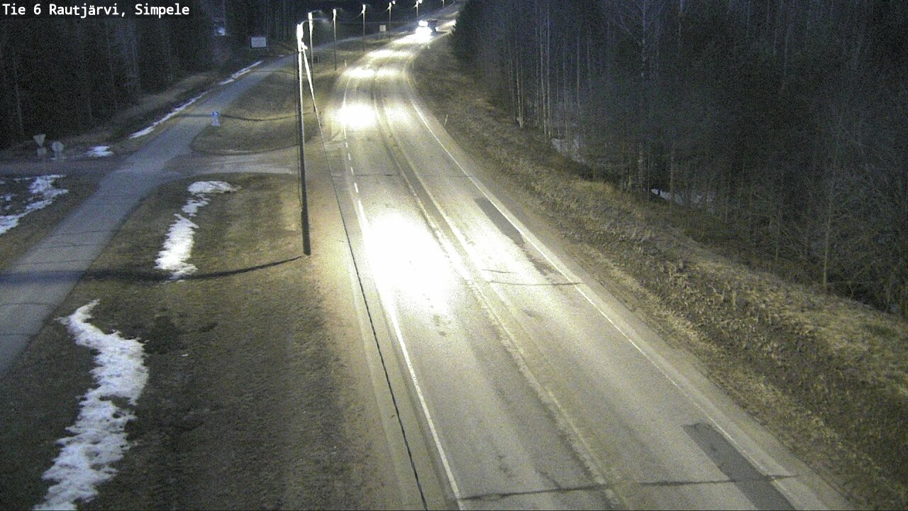 Kelikamerat Kuva Tie 6 Rautjärvi, Simpele, Rautjärvi, Etelä-Karjala