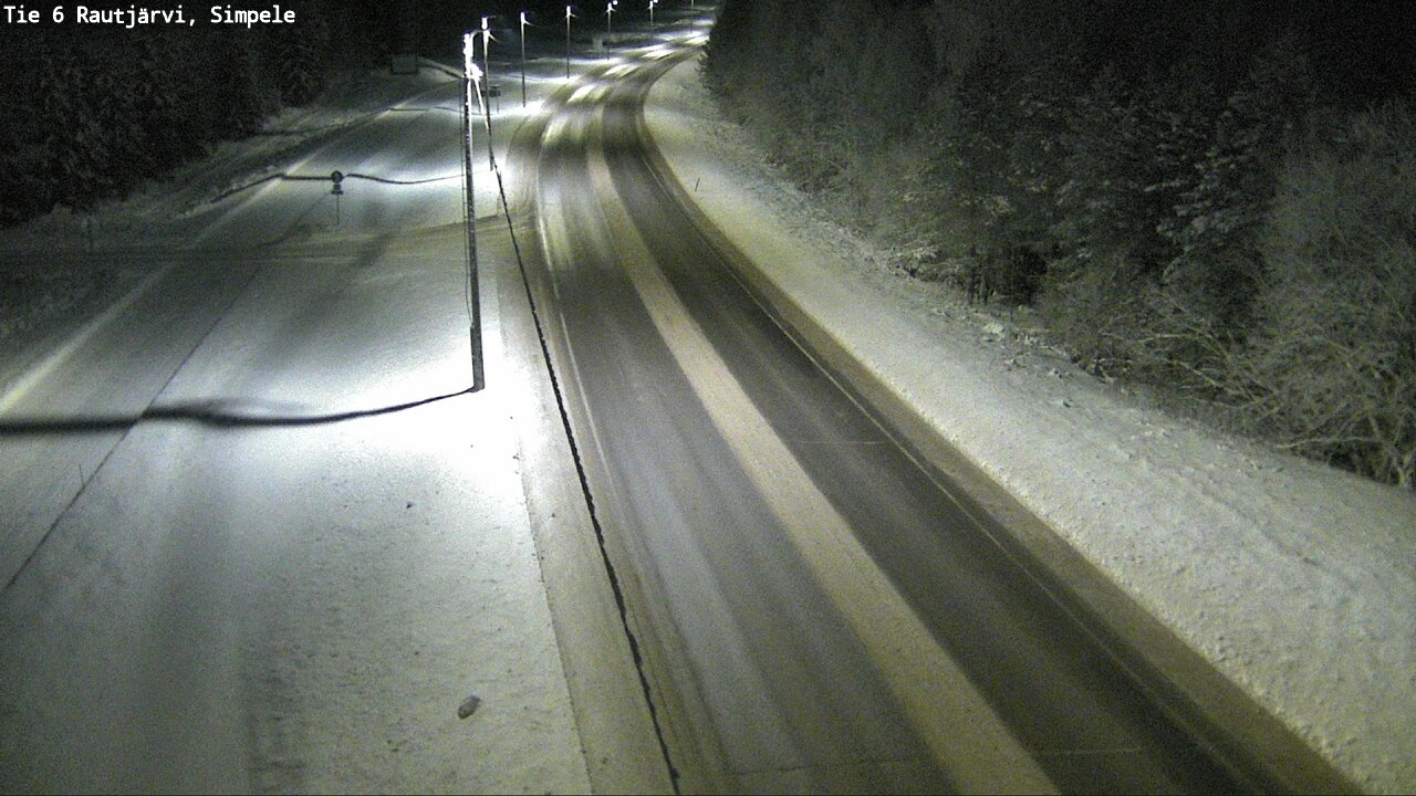 Kelikamerat Kuva Tie 6 Rautjärvi, Simpele, Rautjärvi, Etelä-Karjala