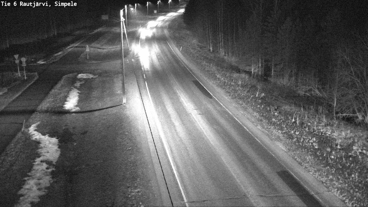 Kelikamerat Kuva Tie 6 Rautjärvi, Simpele, Rautjärvi, Etelä-Karjala