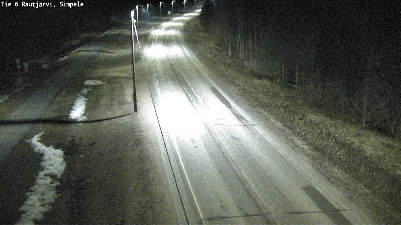 Kelikamerat Kuva Tie 6 Rautjärvi, Simpele, Rautjärvi, Etelä-Karjala