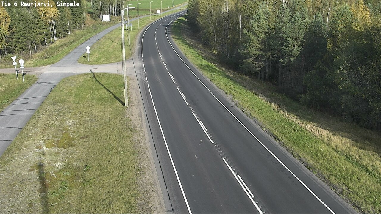 Kelikamerat Kuva Tie 6 Rautjärvi, Simpele, Rautjärvi, Etelä-Karjala