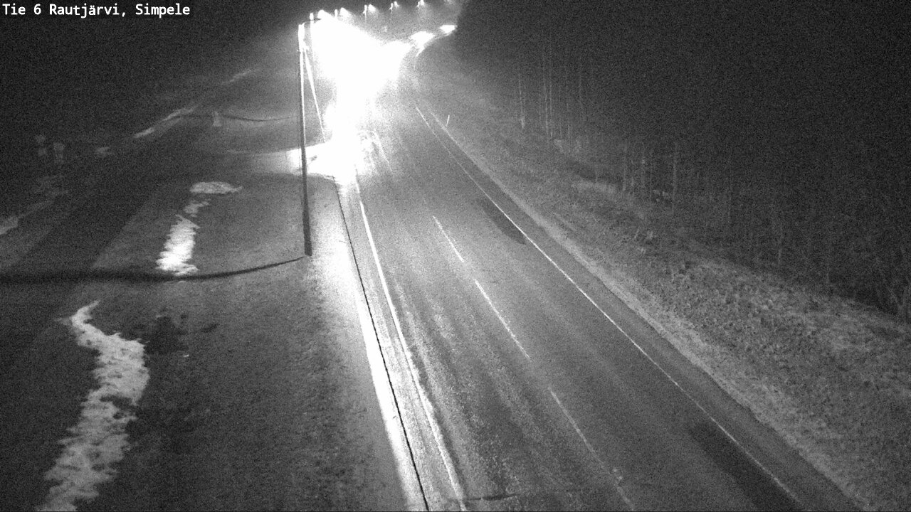 Kelikamerat Kuva Tie 6 Rautjärvi, Simpele, Rautjärvi, Etelä-Karjala