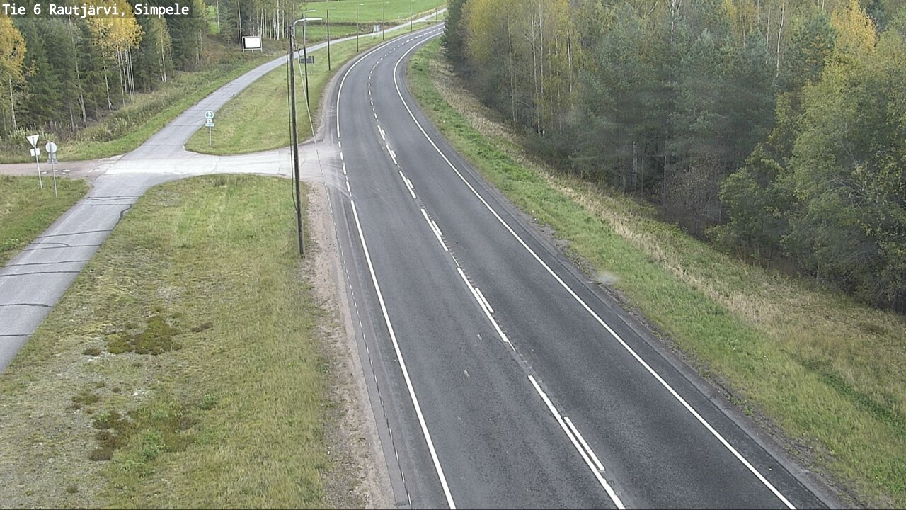 Kelikamerat Kuva Tie 6 Rautjärvi, Simpele, Rautjärvi, Etelä-Karjala