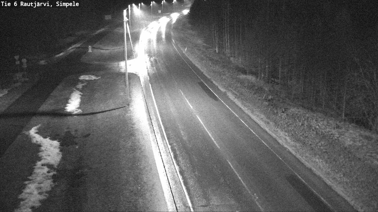 Kelikamerat Kuva Tie 6 Rautjärvi, Simpele, Rautjärvi, Etelä-Karjala