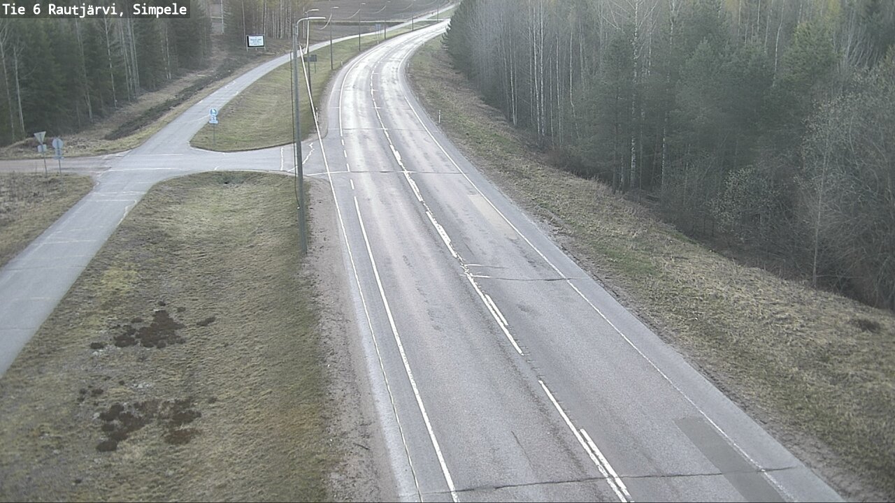 Kelikamerat Kuva Tie 6 Rautjärvi, Simpele, Rautjärvi, Etelä-Karjala