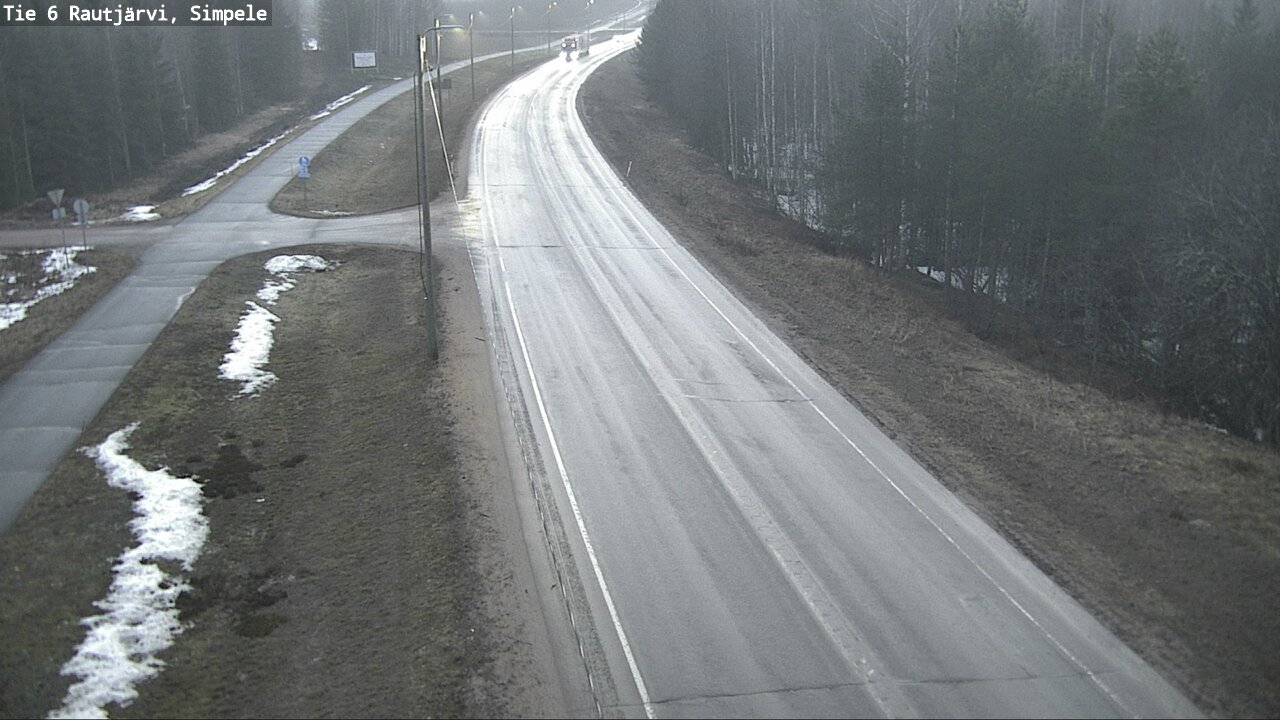 Kelikamerat Kuva Tie 6 Rautjärvi, Simpele, Rautjärvi, Etelä-Karjala