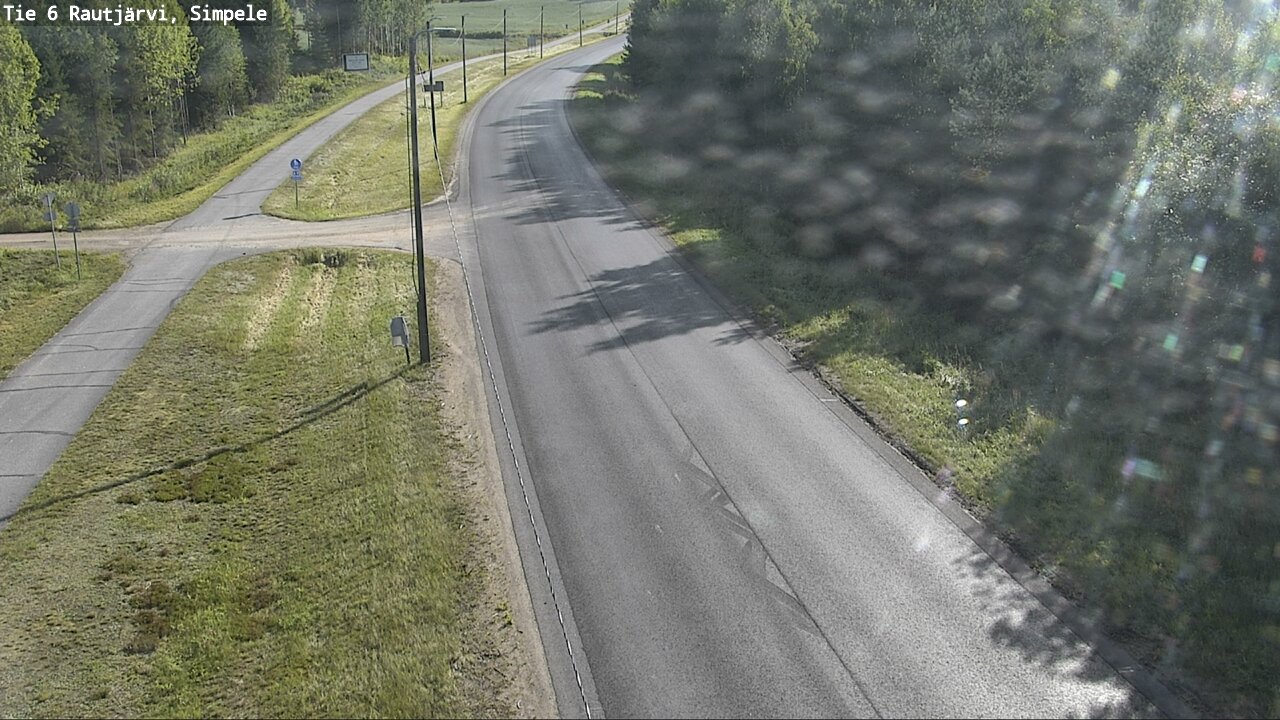 Kelikamerat Kuva Tie 6 Rautjärvi, Simpele, Rautjärvi, Etelä-Karjala
