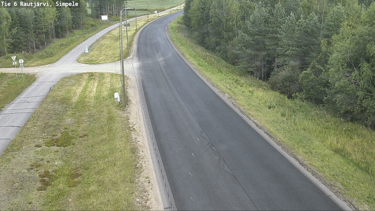 Kelikamerat Kuva Tie 6 Rautjärvi, Simpele, Rautjärvi, Etelä-Karjala