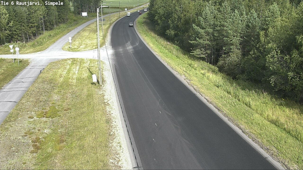 Kelikamerat Kuva Tie 6 Rautjärvi, Simpele, Rautjärvi, Etelä-Karjala