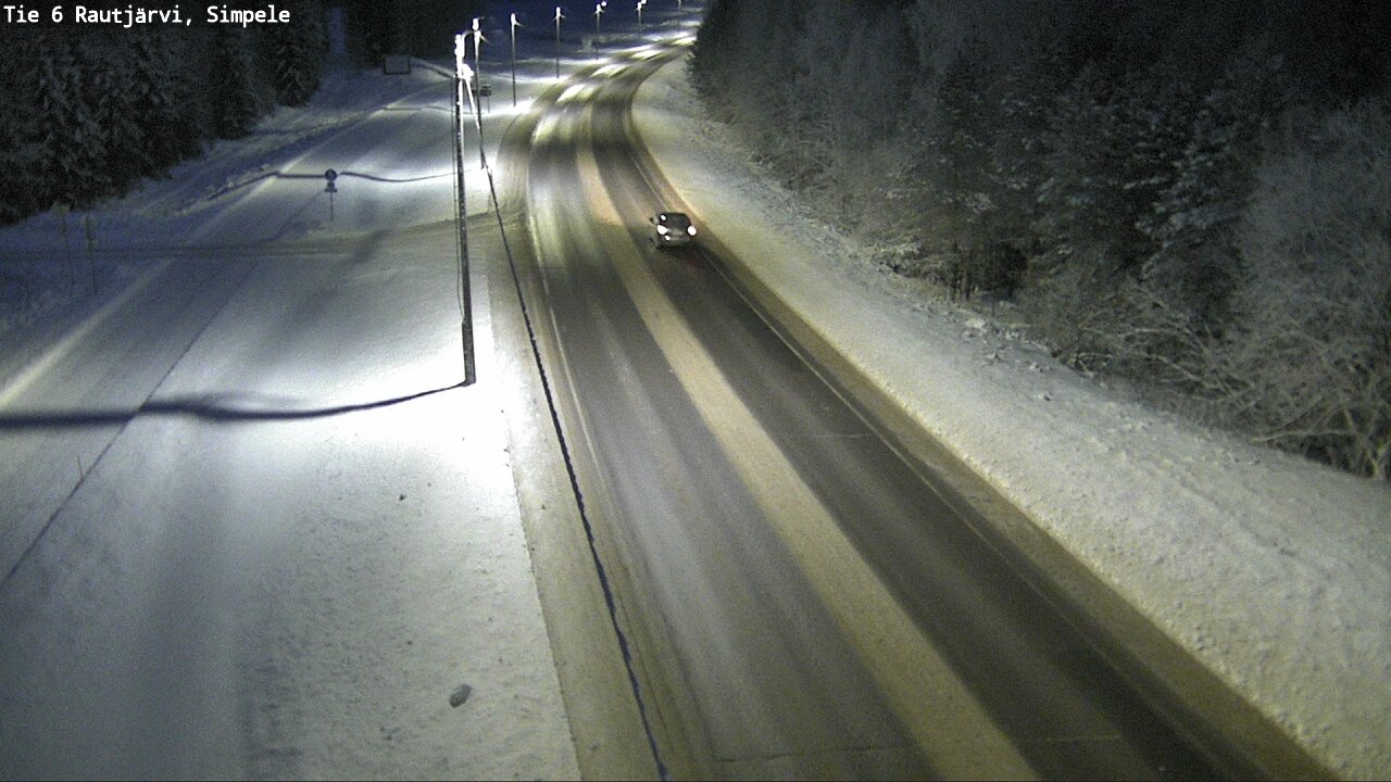 Kelikamerat Kuva Tie 6 Rautjärvi, Simpele, Rautjärvi, Etelä-Karjala