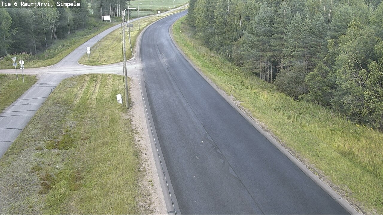 Kelikamerat Kuva Tie 6 Rautjärvi, Simpele, Rautjärvi, Etelä-Karjala