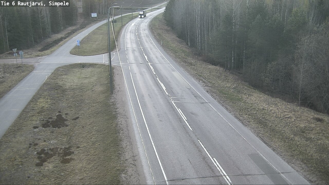 Kelikamerat Kuva Tie 6 Rautjärvi, Simpele, Rautjärvi, Etelä-Karjala