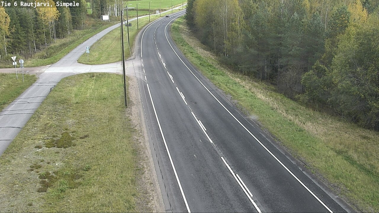 Kelikamerat Kuva Tie 6 Rautjärvi, Simpele, Rautjärvi, Etelä-Karjala
