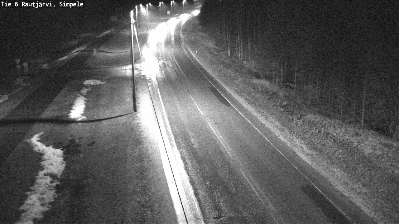 Kelikamerat Kuva Tie 6 Rautjärvi, Simpele, Rautjärvi, Etelä-Karjala
