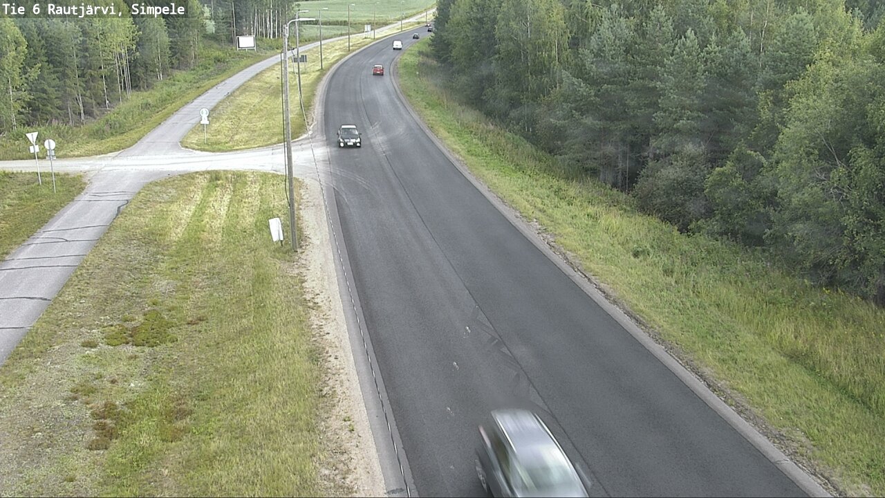 Kelikamerat Kuva Tie 6 Rautjärvi, Simpele, Rautjärvi, Etelä-Karjala