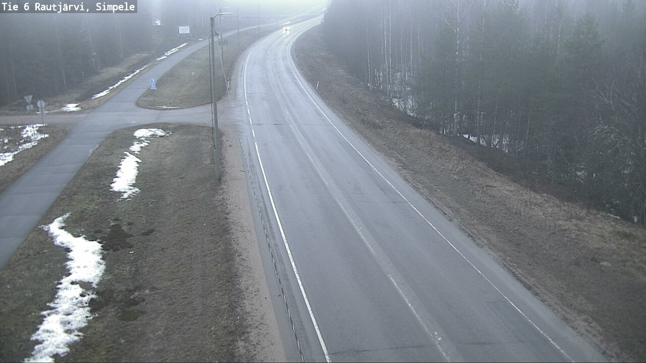 Kelikamerat Kuva Tie 6 Rautjärvi, Simpele, Rautjärvi, Etelä-Karjala